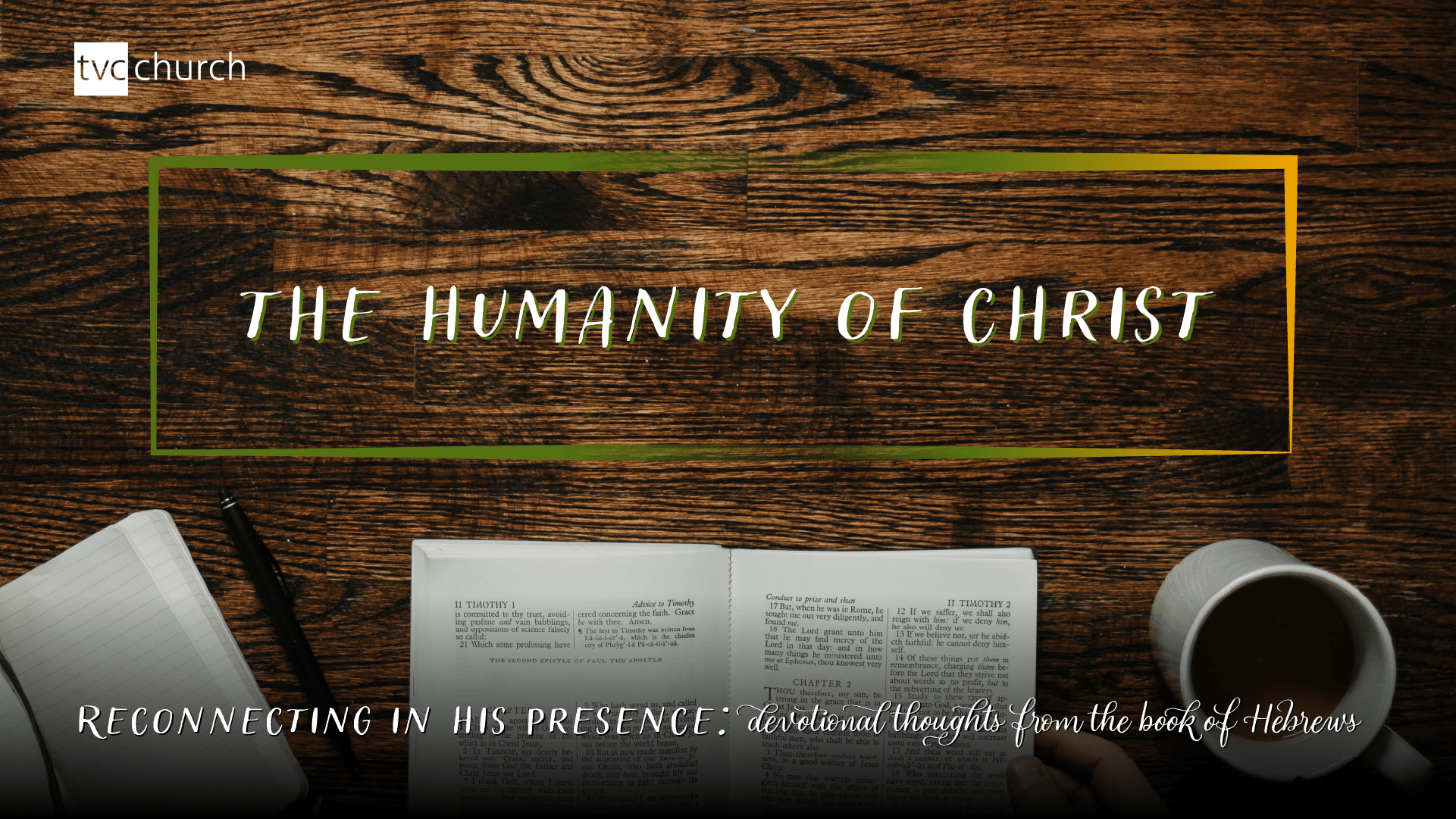 Reading Plan: The Humanity of Christ