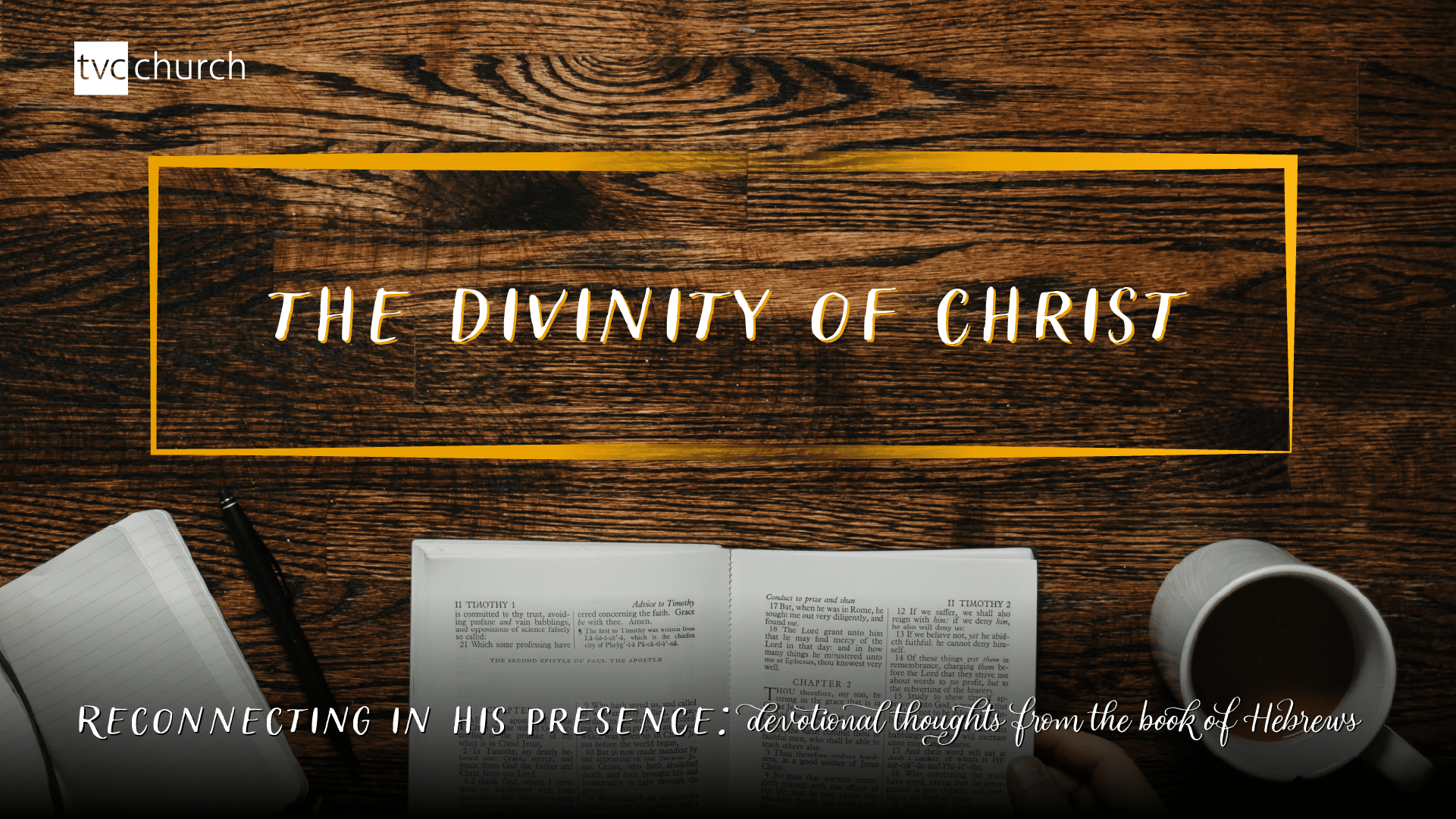 The Divinity of Christ