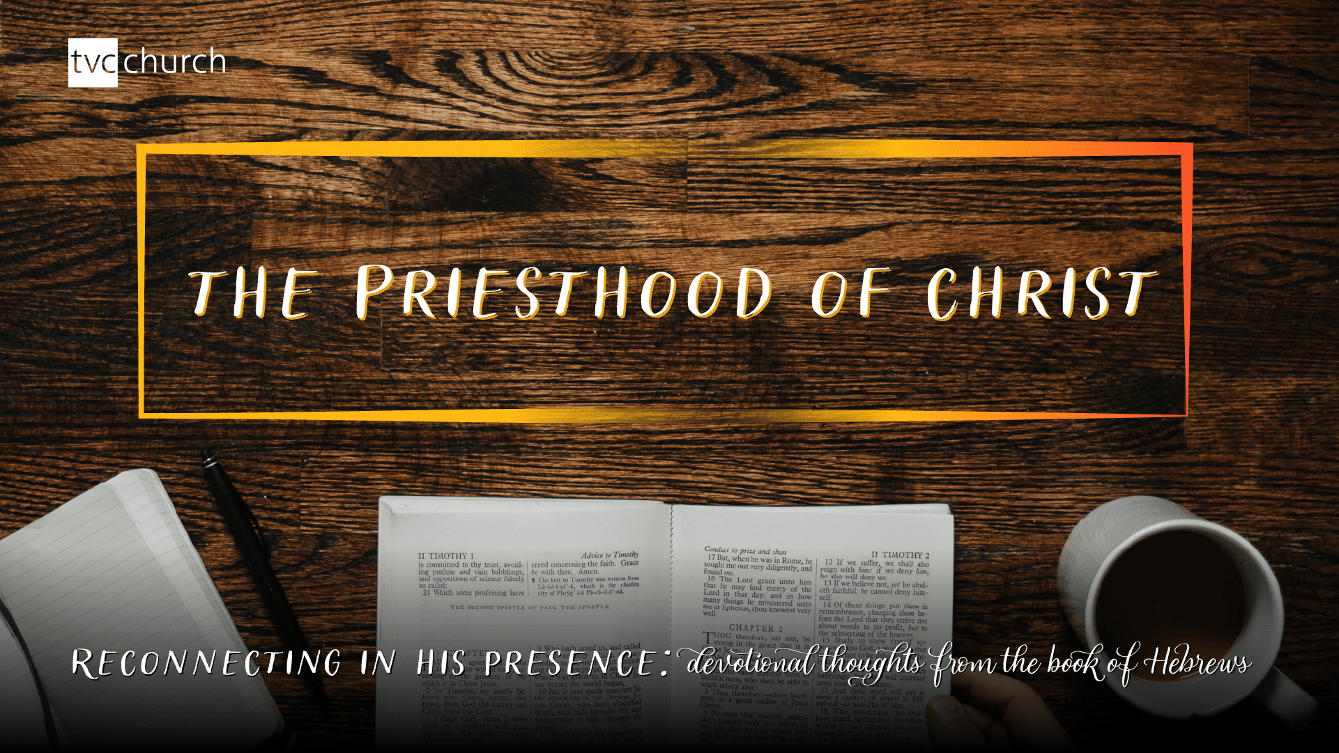 The Priesthood of Christ