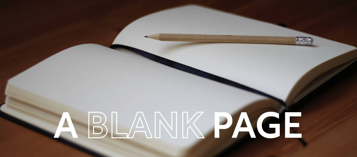 A Blank Page