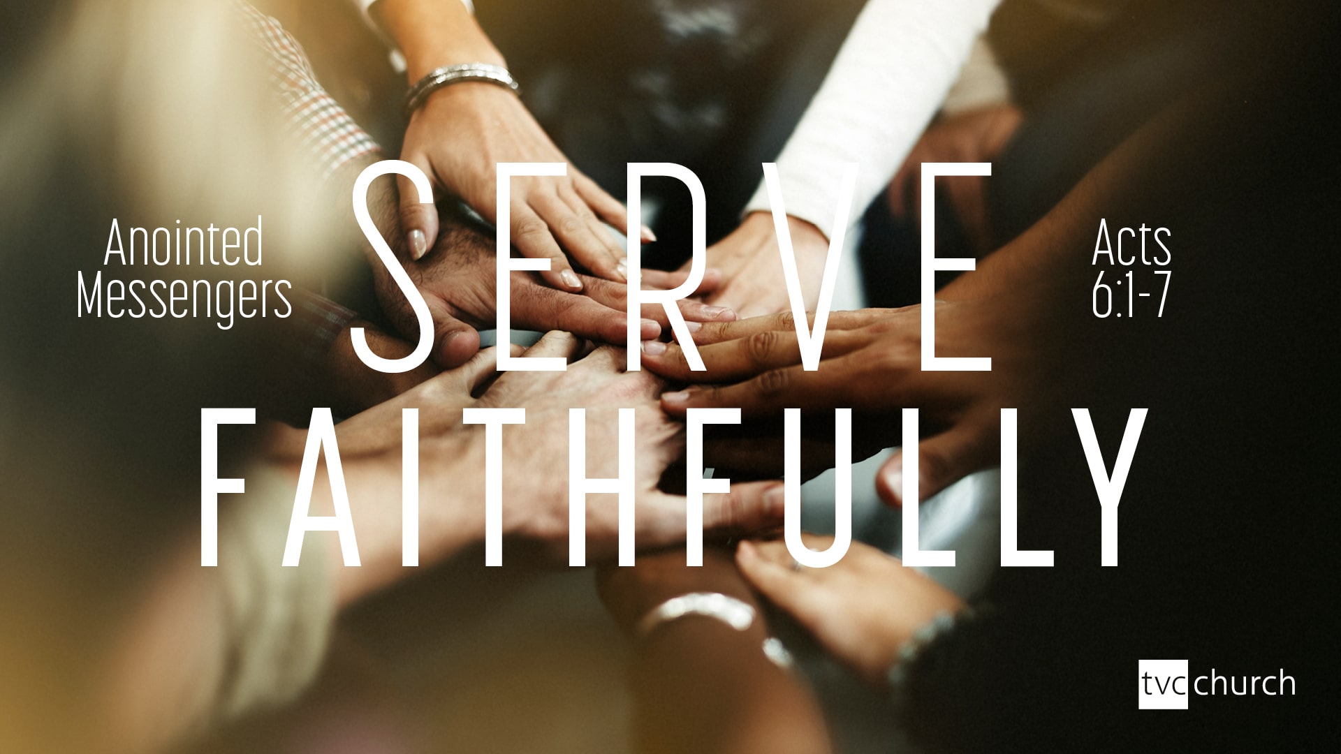 Anointed Messengers…serve faithfully